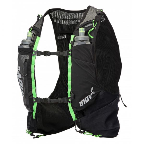 Рюкзак для бігу Inov-8 Race Ultra Pro 5 Vest чорно-салатовий
