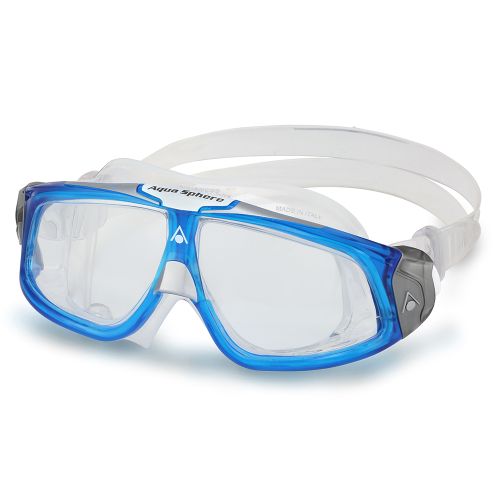 Окуляри для плавання Aquasphere SEAL 2.0 синьо-білі лінзи прозорі