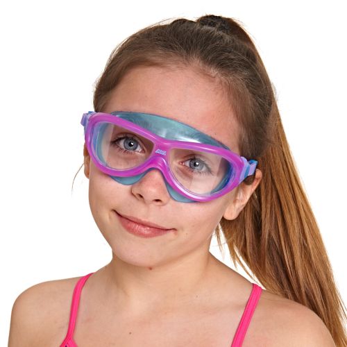 Окуляри для плавання дитячі Zoggs Phantom Jnr Mask 6-14 років фіолетово-рожеві