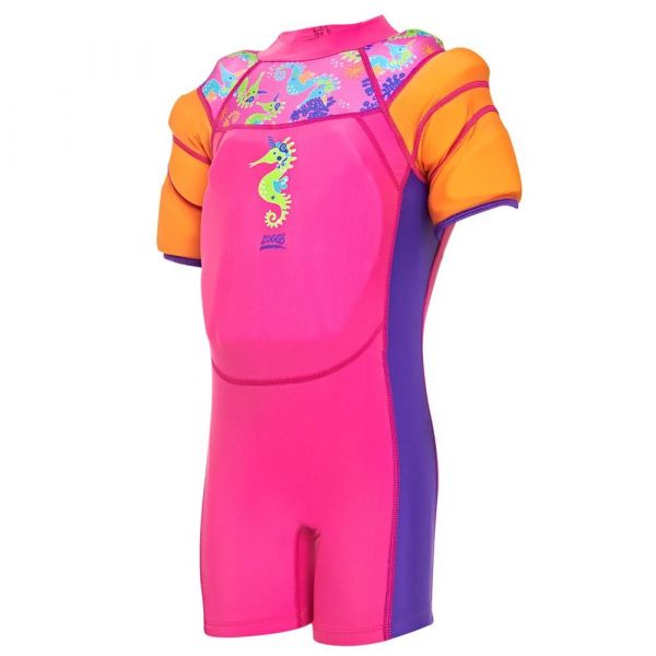 Костюм для плавання Zoggs Water Wings Floatsuit дитячий рожевий